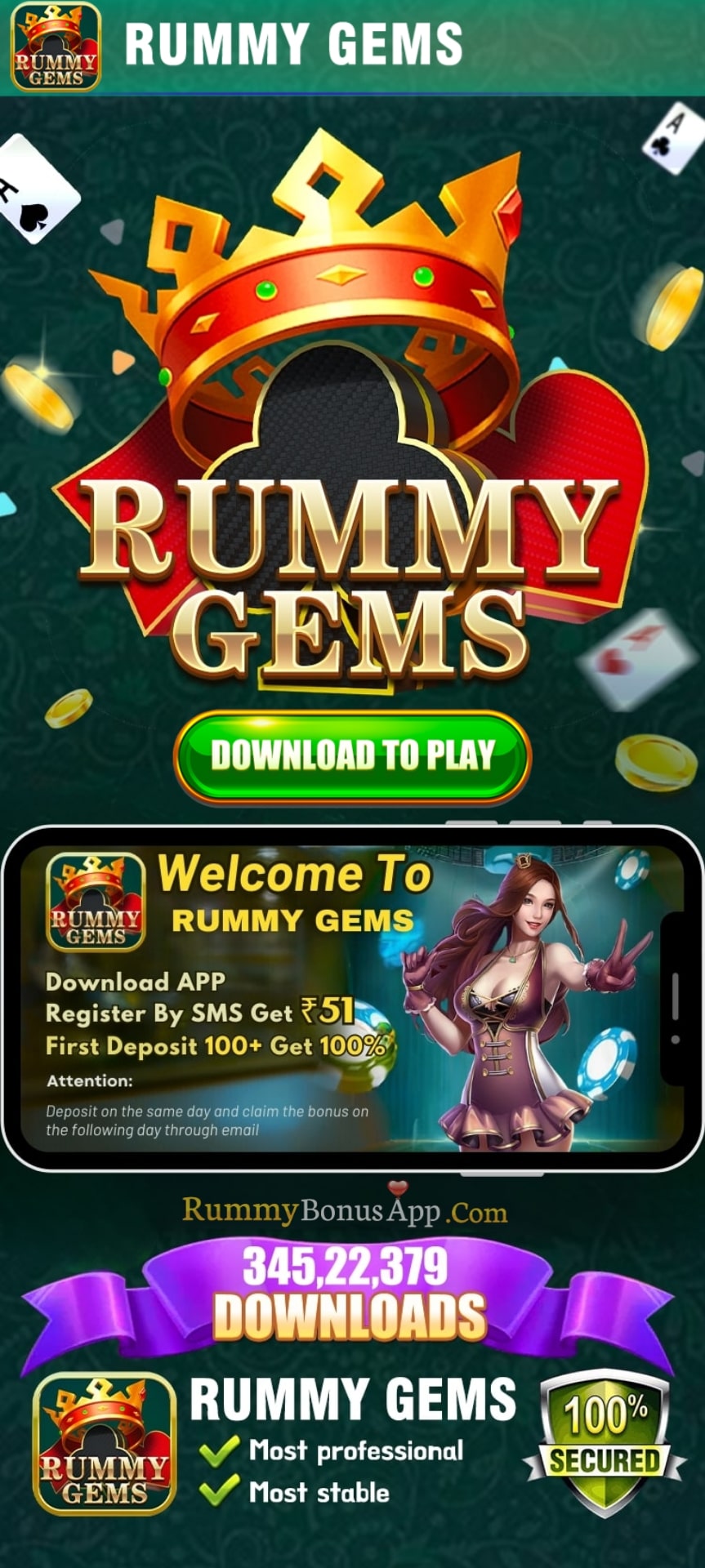 Rummy Gems 